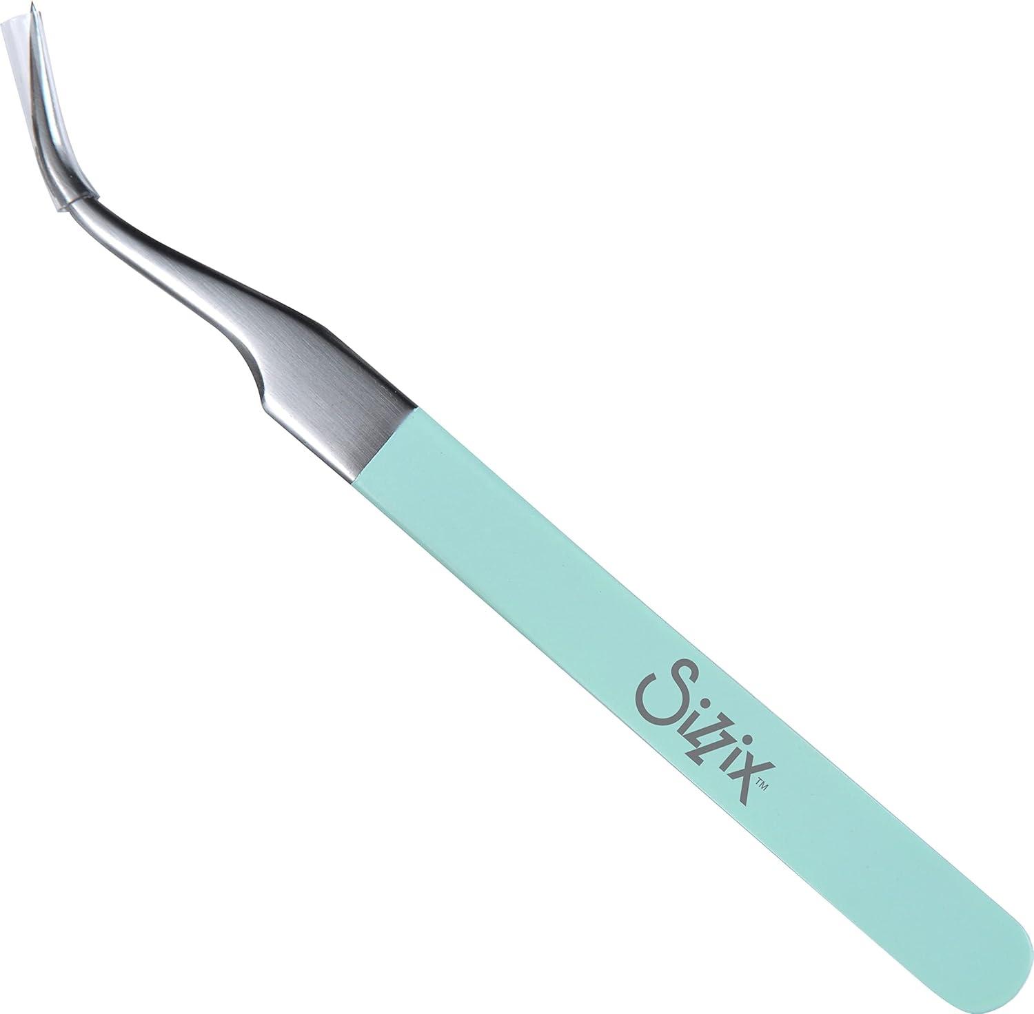 image:imageSizzix Curved Fine Tip Tweezers for Intricate Projects Scrapbooking Cardmaking One Size Multi Color Multicolour