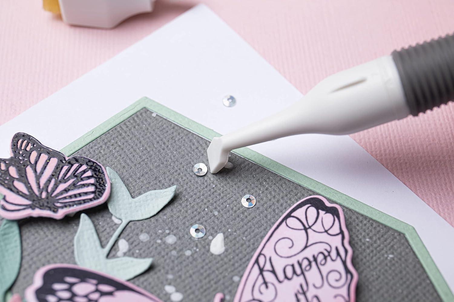 image:imageSizzix Sticky Pick Up amp Push Craft Tool Set Modelling Tool Perfect for Intricate Papercraft Cardmaking Model Parts Diamond Art Sequins amp More