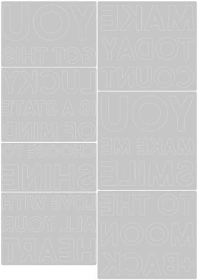 image:imageSizzix Thinlits Die Set 7PK Bold Text 2 by Tim Holtz 665925 Chapter 2 2022