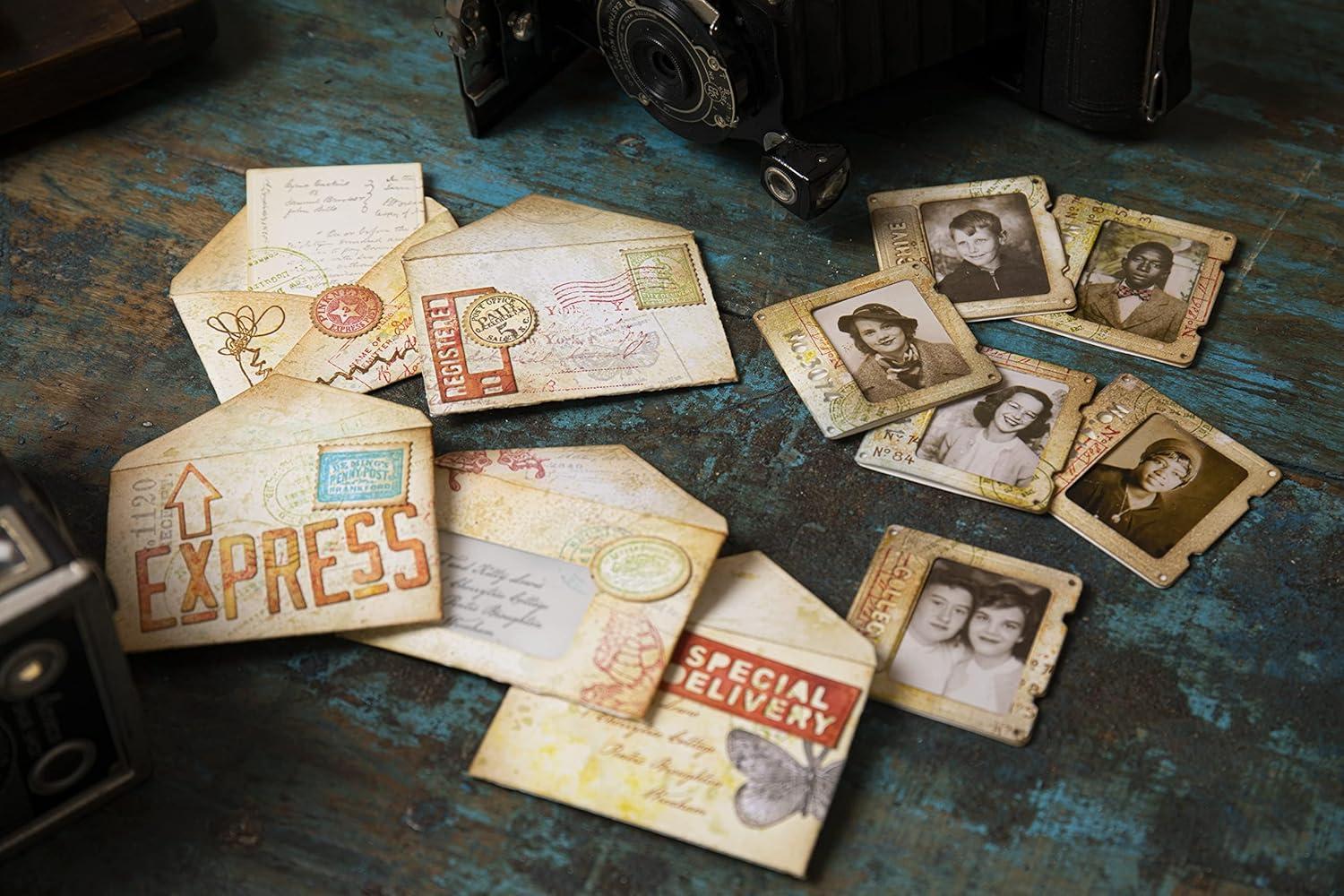 image:imageSizzx Thinlits Die Set 73PK Alphanumeric Theory by Tim Holtz 665924 Chapter 3 2022