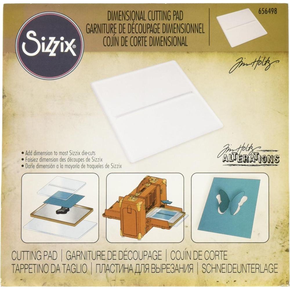image:imageSizzix Dimensional Cutting Pad by Tim Holtz6X6 Multicolor Model656498