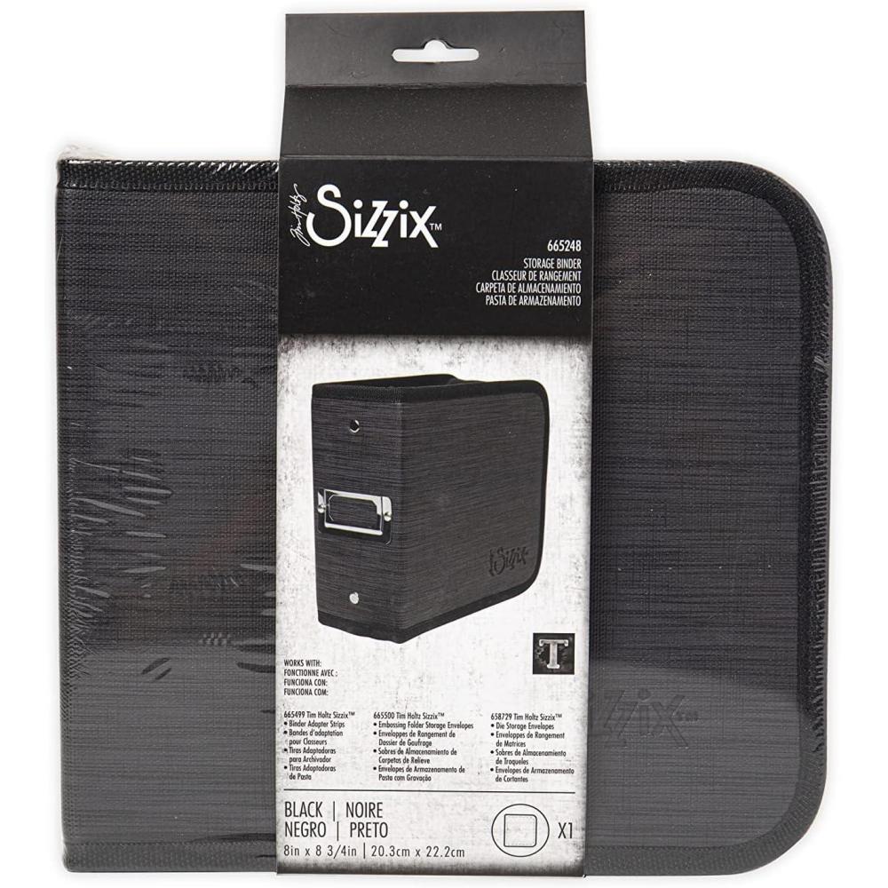 image:imageSizzix Storage Die Storage Binder Small Black Inspired by T Holtz 665248 Chapter 2 2022