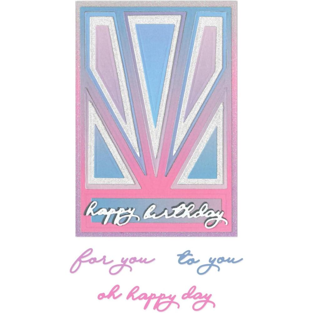 image:imageSizzix Thinlits Die Set Cosmopolitan Refined Rays by Stacey Park