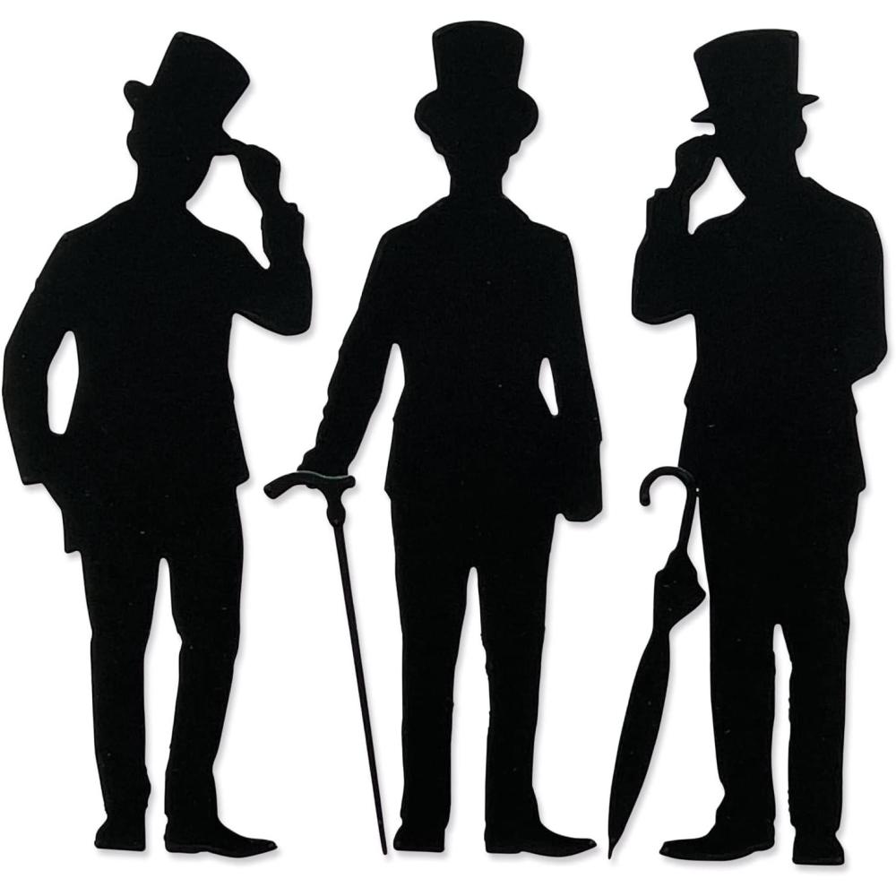 image:imageSizzix Thinlits Die Set 5PK Gentlemen by Tim Holtz 666286
