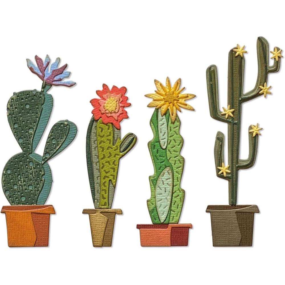 image:imageSizzix Thinlits Die Set 9PK Funky Cactus by Tim Holtz 665365