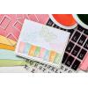 Sizzix A5 Clear Stamps w/Framelits Die Tab Stamp Alpha by 49 and Market