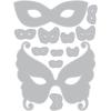 Sizzix Masquerade by Tim Holtz Dies, us:one size, Multicolor