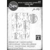 Sizzix Multi-Level Texture Fades Embossing Folder Dotted by Tim Holtz, 666292
