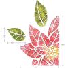 Sizzix Poinsettia Pieces by Tim Holtz Dies, Multicolor