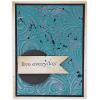 Sizzix Texture Fades MultiLevel Embossing Folder 665226 Swirls by Tim Holtz One Size, Multicolor