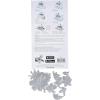 Sizzix Thinlits Die 665210 Brushstroke Flowers #2 by Tim Holtz 8 Pack