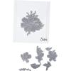 Sizzix Thinlits Die 665210 Brushstroke Flowers #2 by Tim Holtz 8 Pack