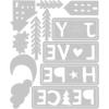 Sizzix Thinlits Die Set 16PK Christmas Cutouts by Tim Holtz | 666064 | Chapter 4 2022