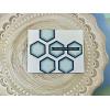 Sizzix Thinlits Die Set 25 Pack by Tim Holtz, Multicolor(Hexagons)