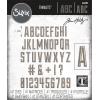 Sizzix Thinlits Die Set 41PK Alphanumeric Emporium by Tim Holtz, 666282