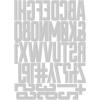 Sizzix Thinlits Die Set 41PK Alphanumeric Emporium by Tim Holtz, 666282
