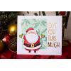 Sizzix Thinlits Die Set 49PK Santa Greetings Colorize by Tim Holtz | 666338 | Metal, Wafer-Thin Cutting Dies for Scrapbooking, Embossing, Journalling(Silver)