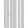 Sizzix Thinlits Die Set 6PK-Decorative Trims by Tim Holtz, 665435, Multicolor