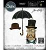 Sizzix Thinlits Die Set 9PK Tailored by Tim Holtz, 666289(Multicolor)