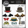 Sizzix Thinlits Die Set 9PK Tailored by Tim Holtz, 666289(Multi-colour)