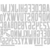 Sizzx Thinlits Die Set 73PK Alphanumeric Theory by Tim Holtz | 665924 | Chapter 3 2022