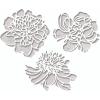 Sizzix Cutout Blossoms Dies, One Size, Multicolor