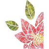 Sizzix Poinsettia Pieces by Tim Holtz Dies, Multicolor