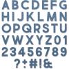 Sizzix Thinlits Die 665205 Alphanumeric Bold by Tim Holtz 80 Pack