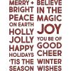 Sizzix Thinlits Die Set 9PK Bold Text Christmas by Tim Holtz | 666062 | Chapter 4 2022