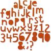 image:imageSizzix Thinlits Dies Alphanumeric Cutout Lower 34Inch Tall 102Pack One Size Multicolor