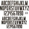 Sizzx Thinlits Die Set 73PK Alphanumeric Theory by Tim Holtz | 665924 | Chapter 3 2022