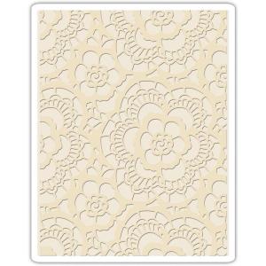 Sizzix Embossing Folder 661824, Lace, Multi Color, One Size