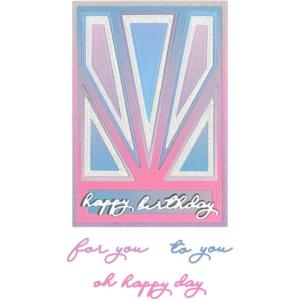 Sizzix Thinlits Die Set – Cosmopolitan, Refined Rays by Stacey Park