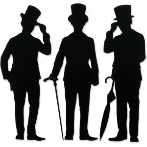 Sizzix Thinlits Die Set 5PK Gentlemen by Tim Holtz, 666286