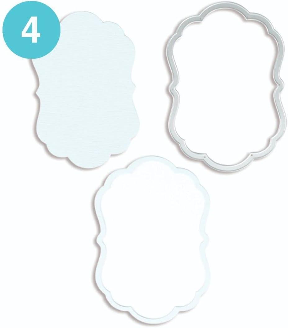 image:imageFramelits Die Set 11PK Layered Labels by Jessica ScottCard Label FoldaLong