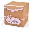 Sizzix ScoreBoards XL Die Box, Gift w/Scallop Edges by Eileen Hull, Multicolor
