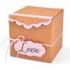 Sizzix ScoreBoards XL Die Box, Gift w/Scallop Edges by Eileen Hull, Multicolor
