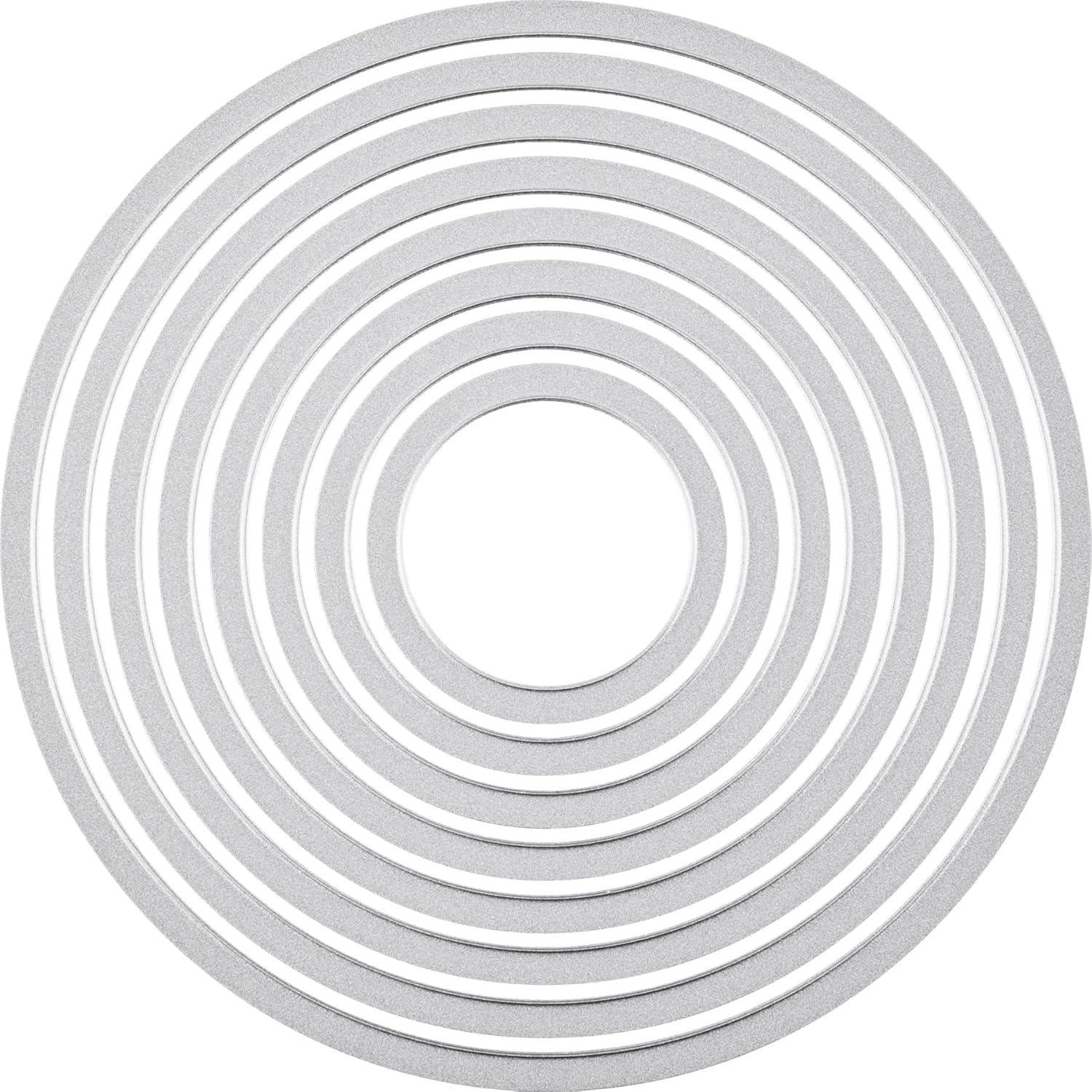 image:imageSizzix Framelits Die Set 8PK Circles ScallopCircles