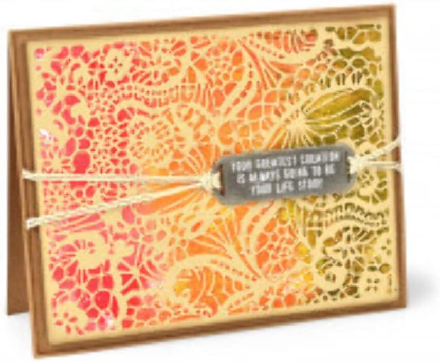 image:imageSizzix Multi Color Thinlits Die Set Crochet by Tim Holtz 4 Pack One SizeModern