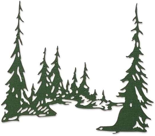 image:imageSizzix Thinlits Die Tall Pines by Tim Holtz 665583 Multicolour
