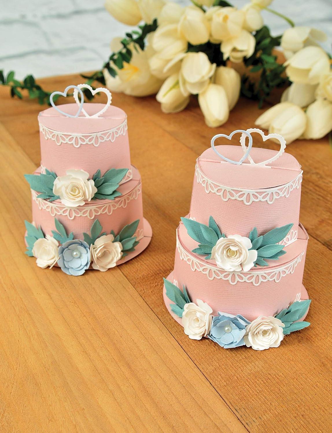 image:imageSizzix Thinlits Plus Die Set 11 Pack Cake Box by Georgie Evans MulticolorCake PopUp