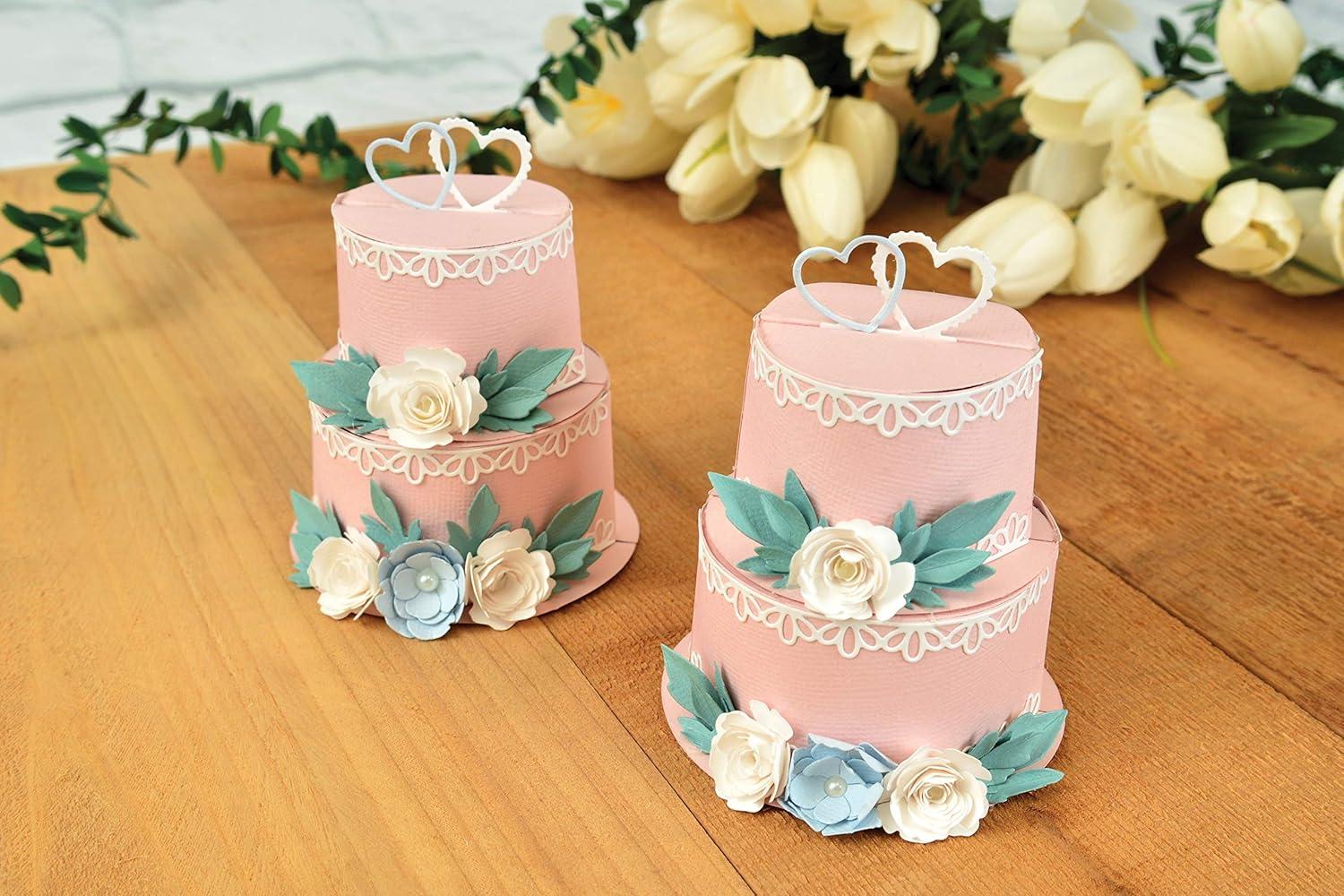 image:imageSizzix Thinlits Plus Die Set 11 Pack Cake Box by Georgie Evans MulticolorCake PopUp