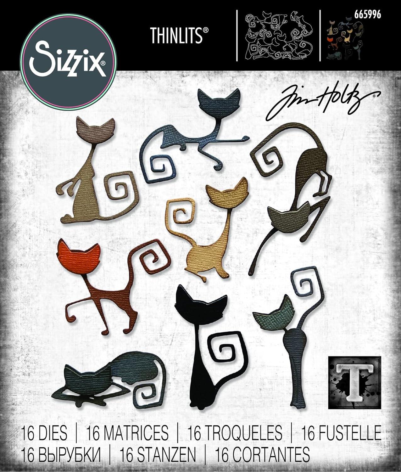 image:imageSizzx Thinlits Die Set 16PK Mischievous by Tim Holtz 665996 Chapter 3 2022