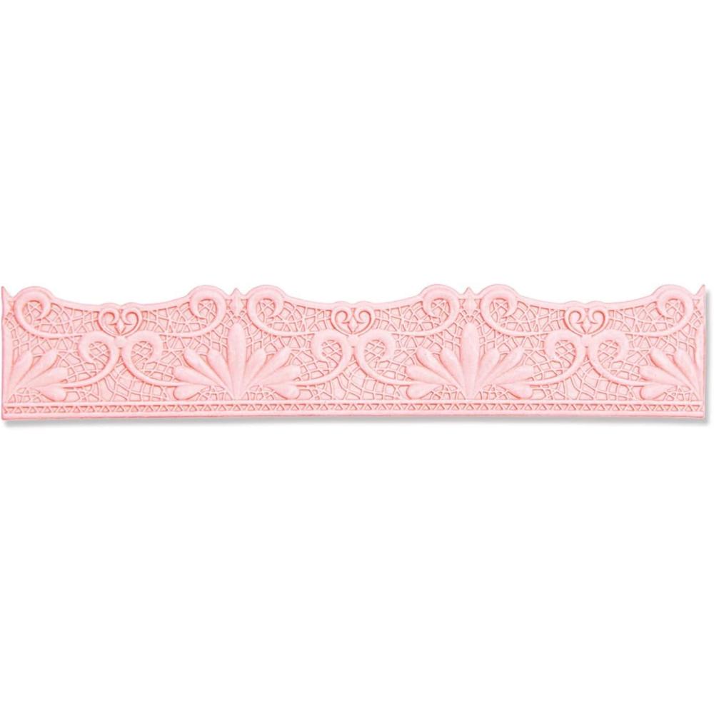 image:imageSizzix 3D Impresslits Embossing Folder Lace Border by Kath Breen 665744