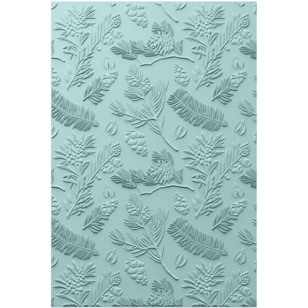 image:imageSizzix 3D Textured Impressions A5 Embossing Folder Pines by 49 and Market