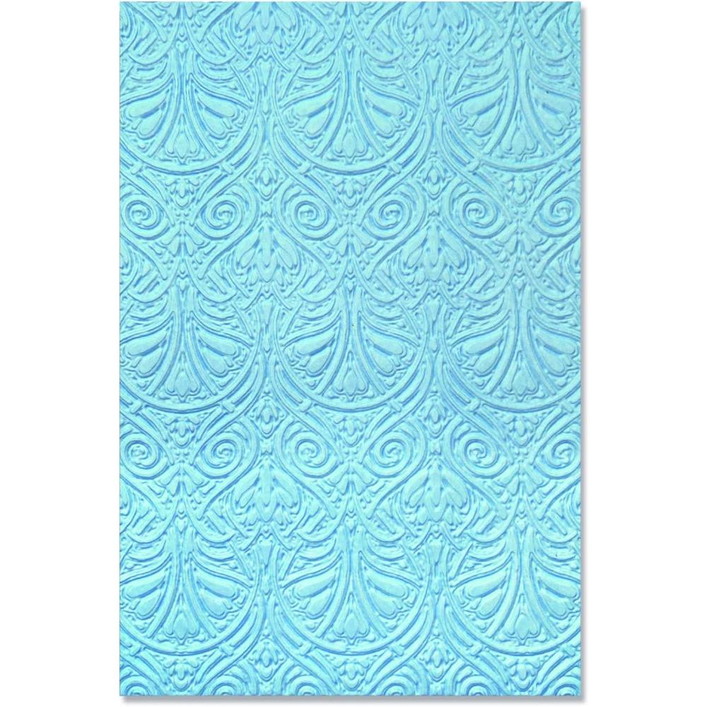 image:imageSizzix 3D Textured Impressions Embossing Folder Baroque 664529 One Size Multicolor