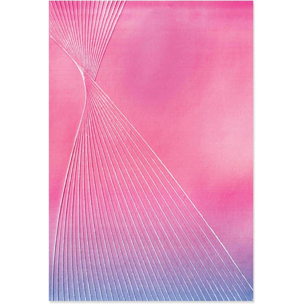 image:imageSizzix 3D Textured Impressions Embossing Folder Cosmopolitan French Twist by Stacey Park One Size Multicolor