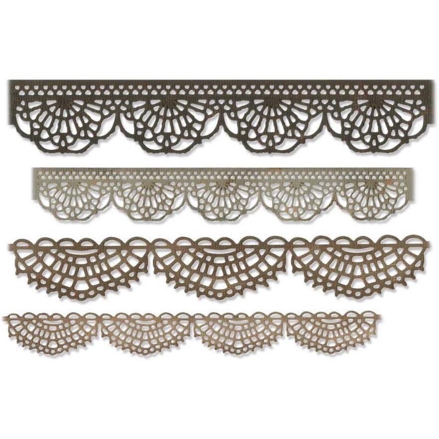 image:imageSizzix Multi Color Thinlits Die Set  Crochet by Tim Holtz 4 Pack One SizeClassic