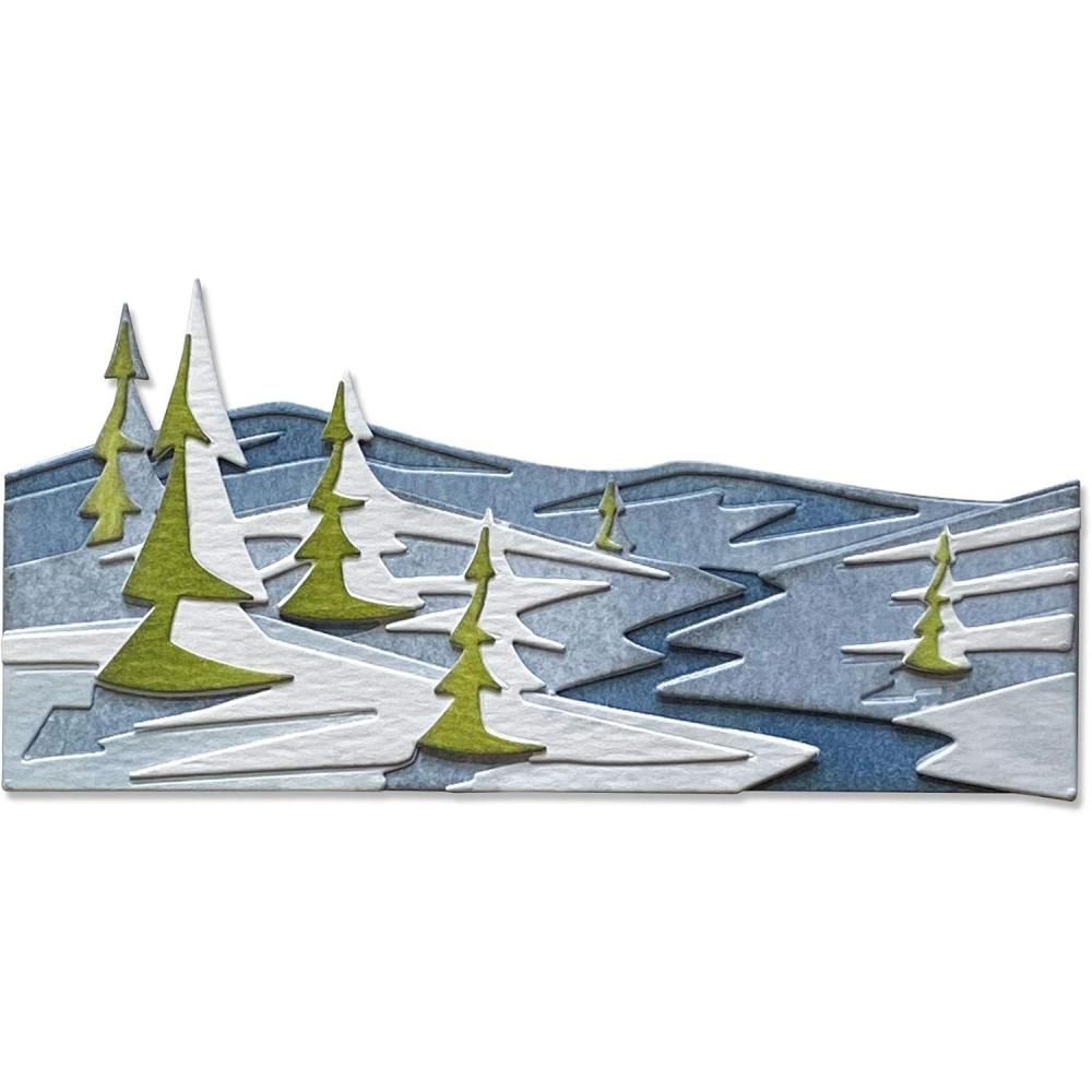 image:imageSizzix THINLITS Dies Snowscape Colorize
