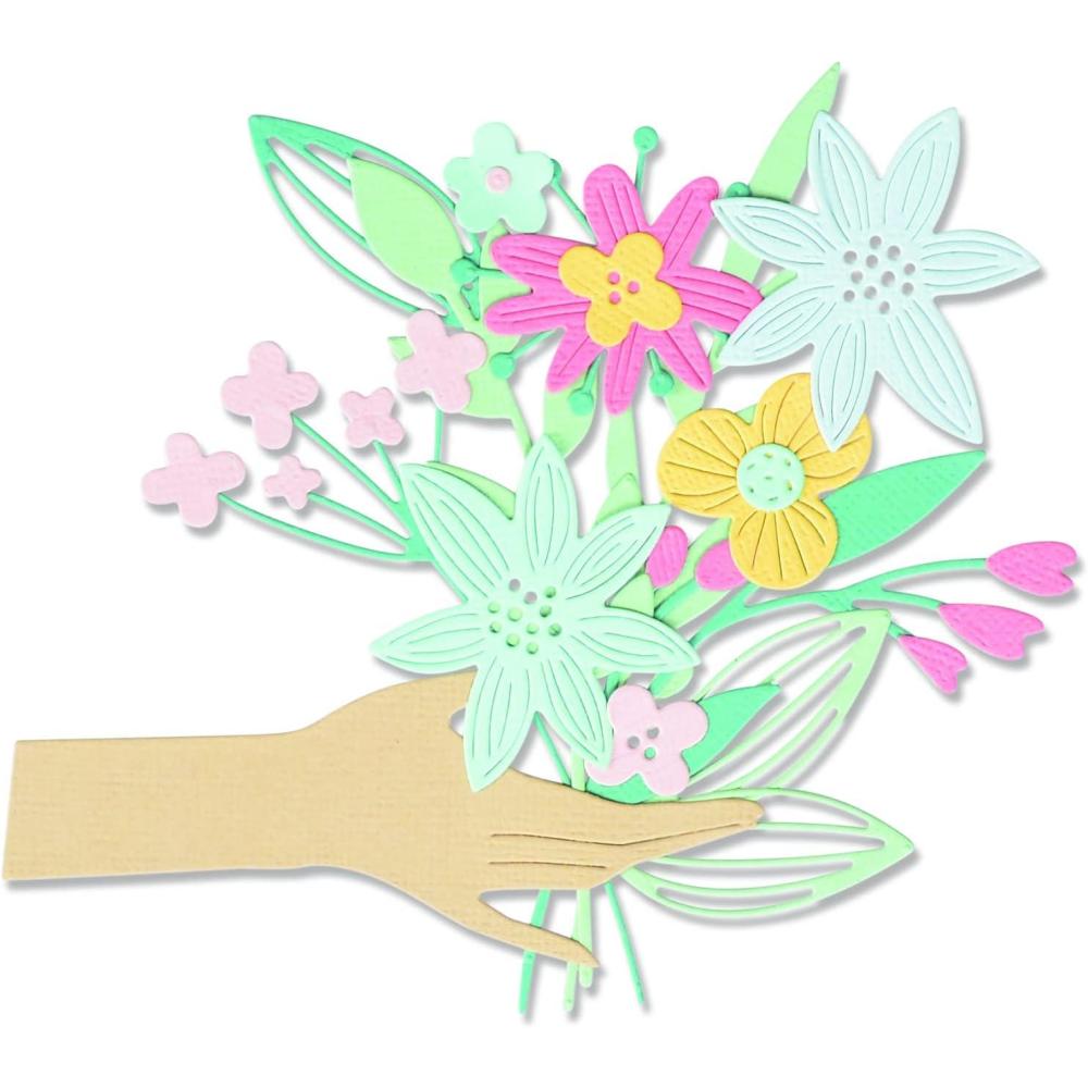 image:imageSizzix Thinlits Die Set 12PK Pass The Bouquet by Olivia Rose 665895 Chapter 2 2022 Multicolor